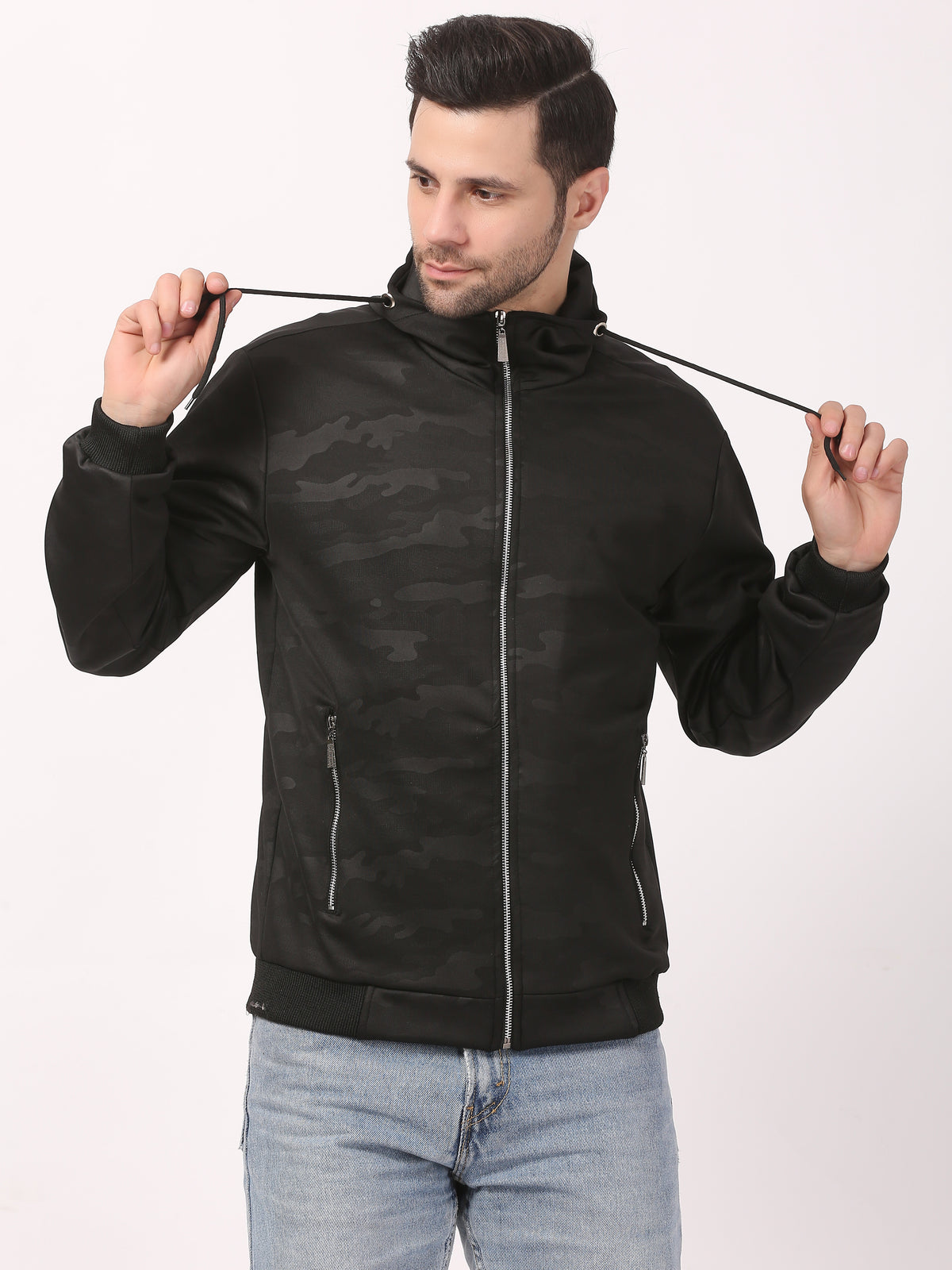 Wanghua Swet Premium Navy Blue Jacket Full Sleeves