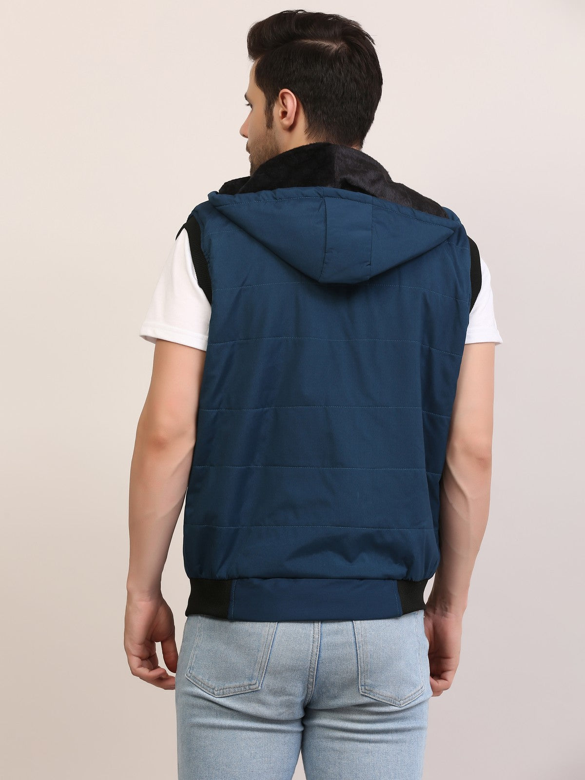 Men's Half Sleeve winter jacket