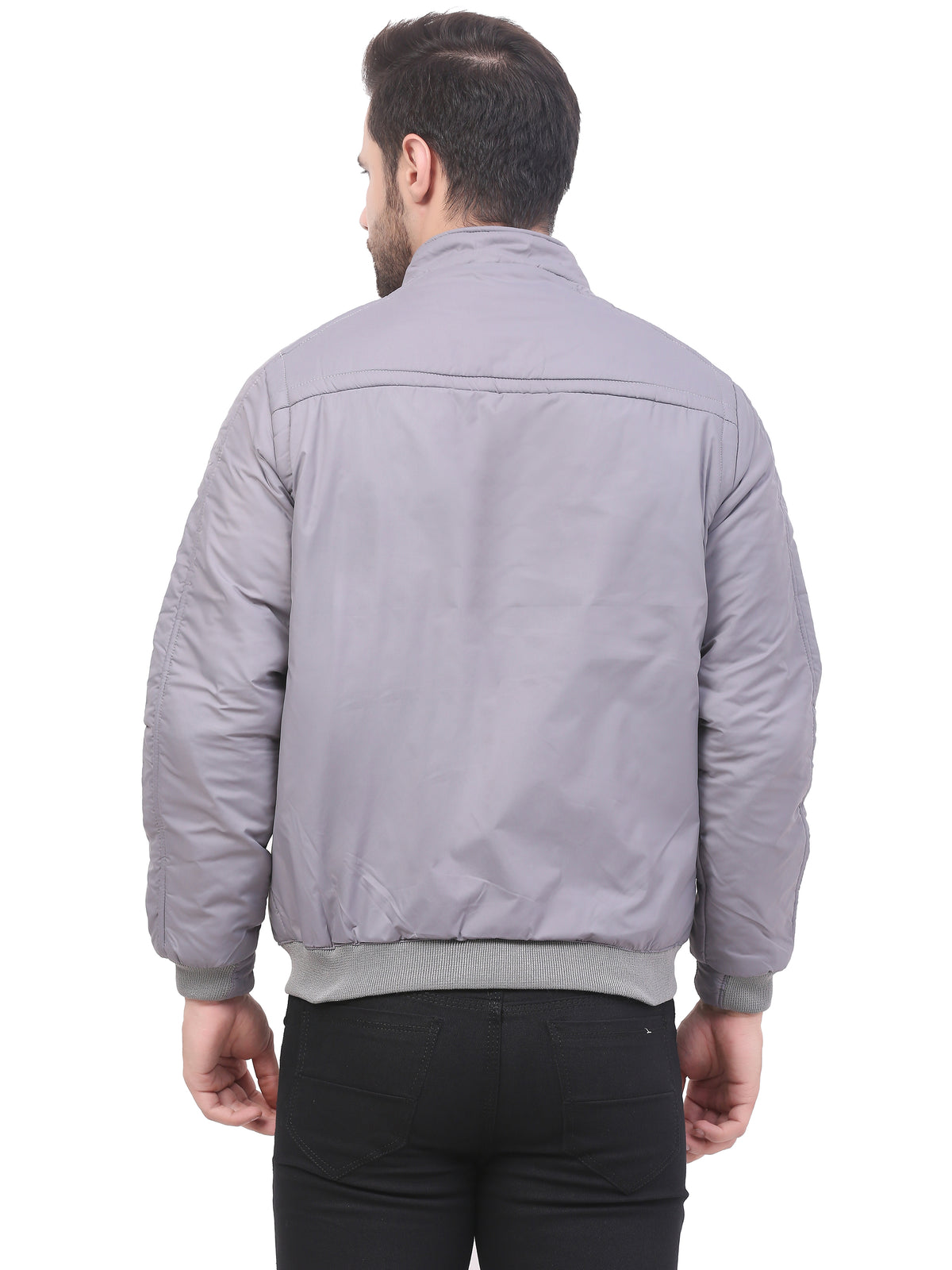 Full Sleeve Solid Men Jacket