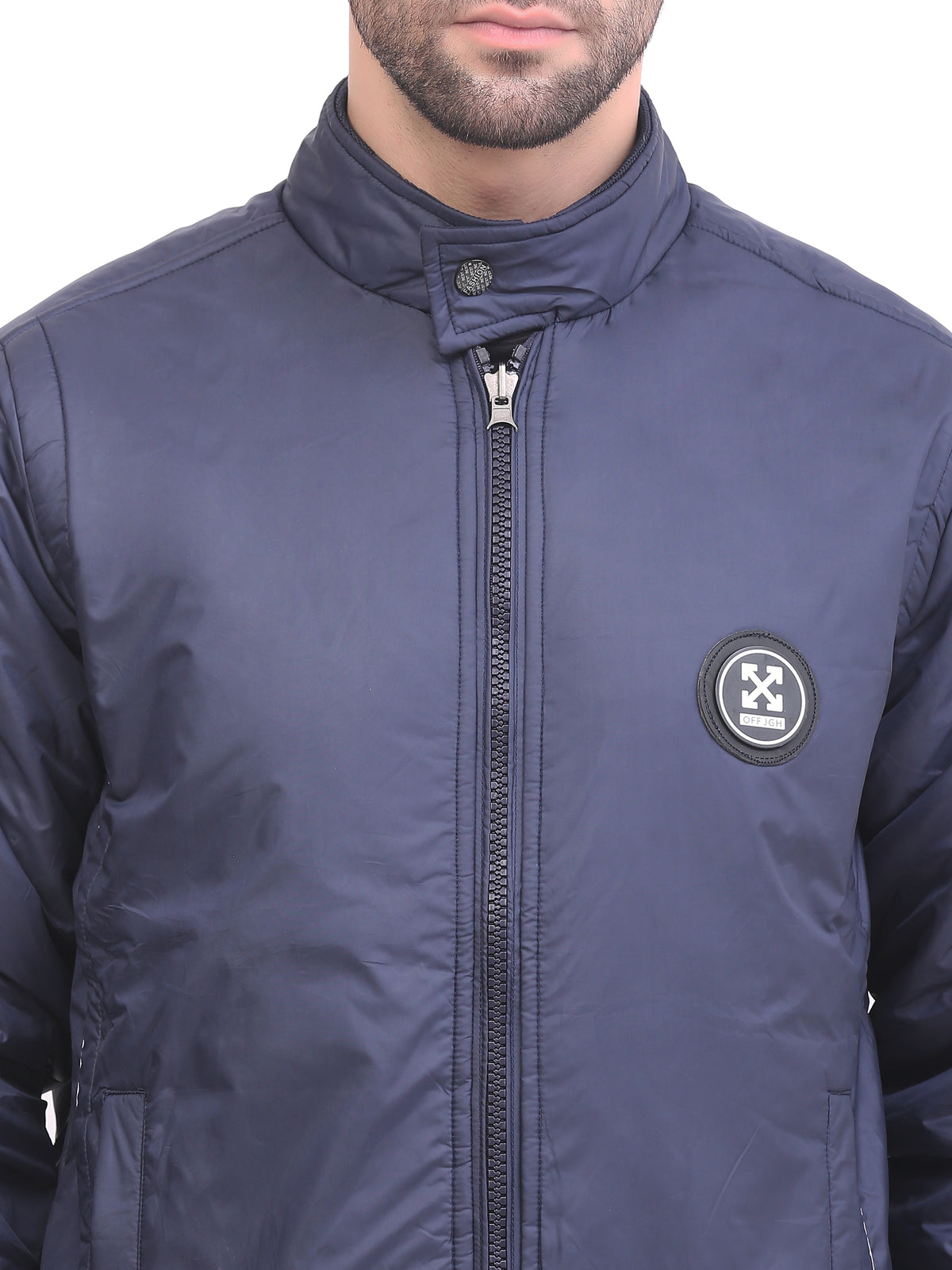 Full Sleeve Solid Men Jacket